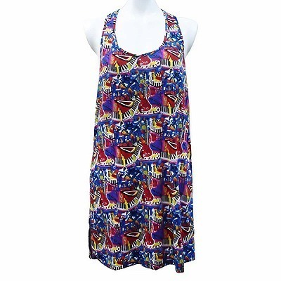 ＜６９ＳＬＡＭ＞ロックスラム　レディース　ＷＯＭＡＮ　ＦＩＯＮＡ　ＤＲＥＳＳ　ワンピース　ＲＡＦＡ　ＭＵＳＩＣ　Ｌ（コスプレ衣装）