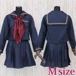 女学院セーラー服（冬制服）　Ｍ(コスプレ衣装)